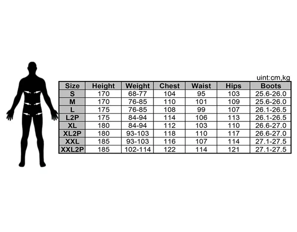 SEAM01 Neoprene Drysuit